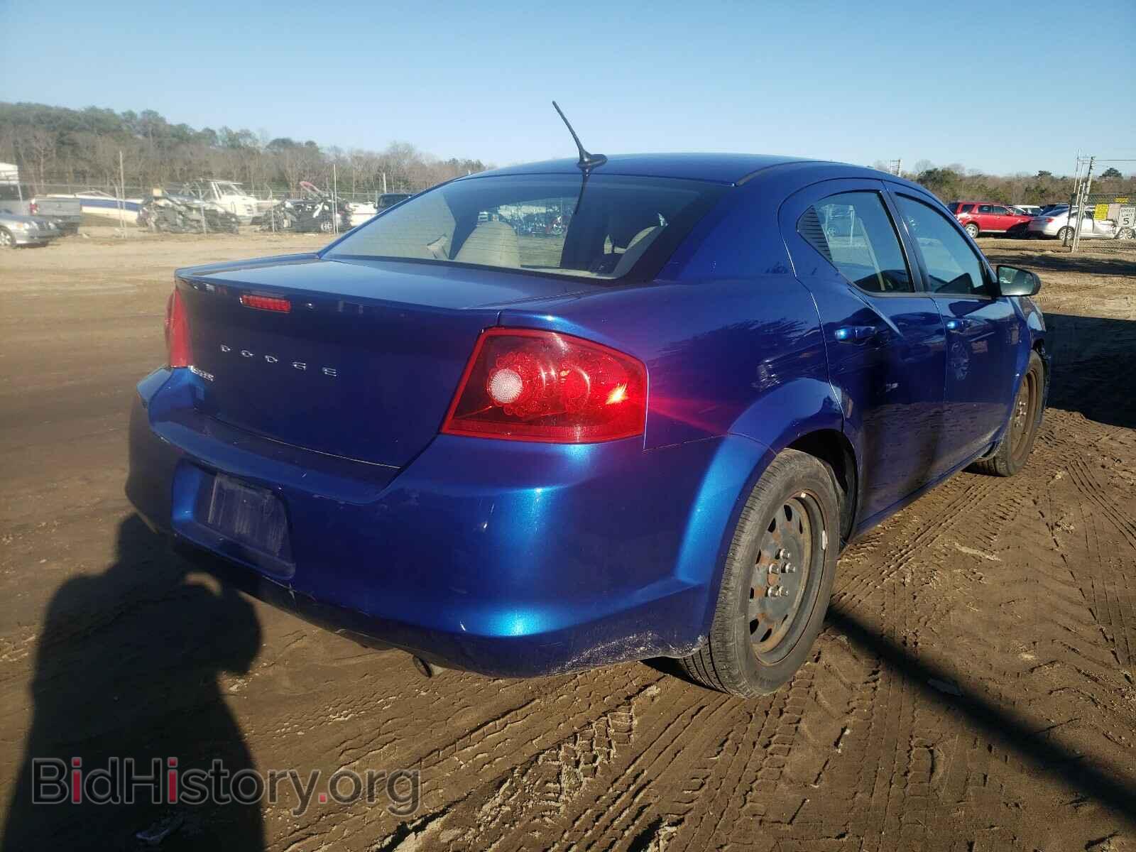 2014 DODGE AVENGER - VIN: 1C3CDZAB7EN226282 - Фото 4