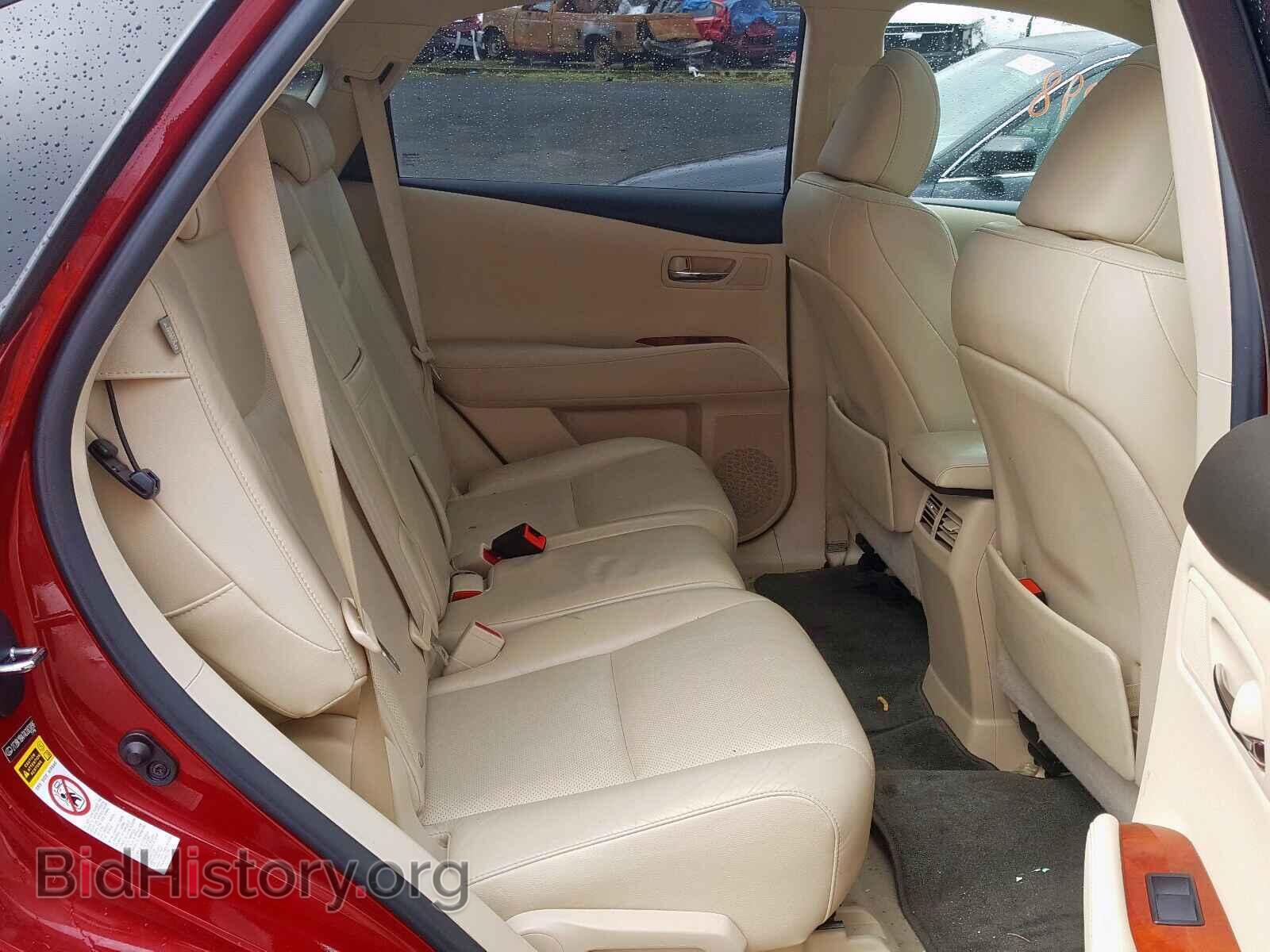 2010 LEXUS RX350 - VIN: 2T2BK1BA7AC065896 - Фото 6