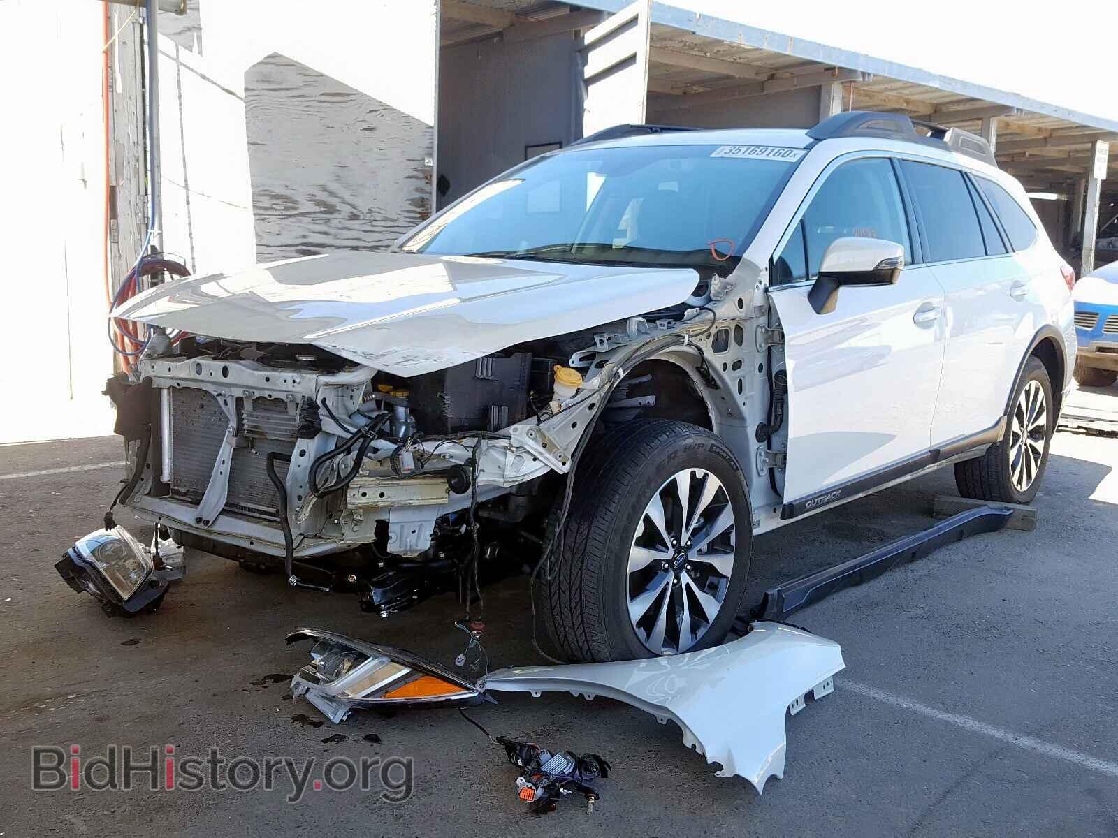 2017 SUBARU OUTBACK - VIN: 4S4BSENC4H3401429 - Фото 2