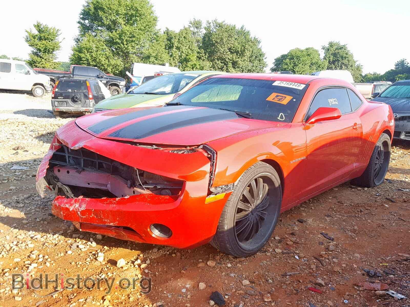 2013 CHEVROLET CAMARO - VIN: 2G1FA1E30D9239357 - Фото 2