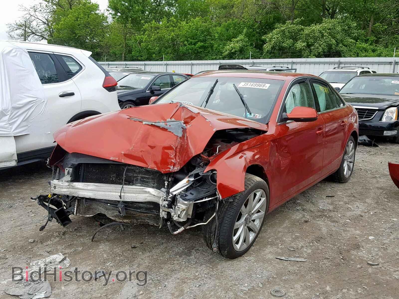 2013 AUDI A4 - VIN: WAUFFAFL9DN025503 - Фото 2
