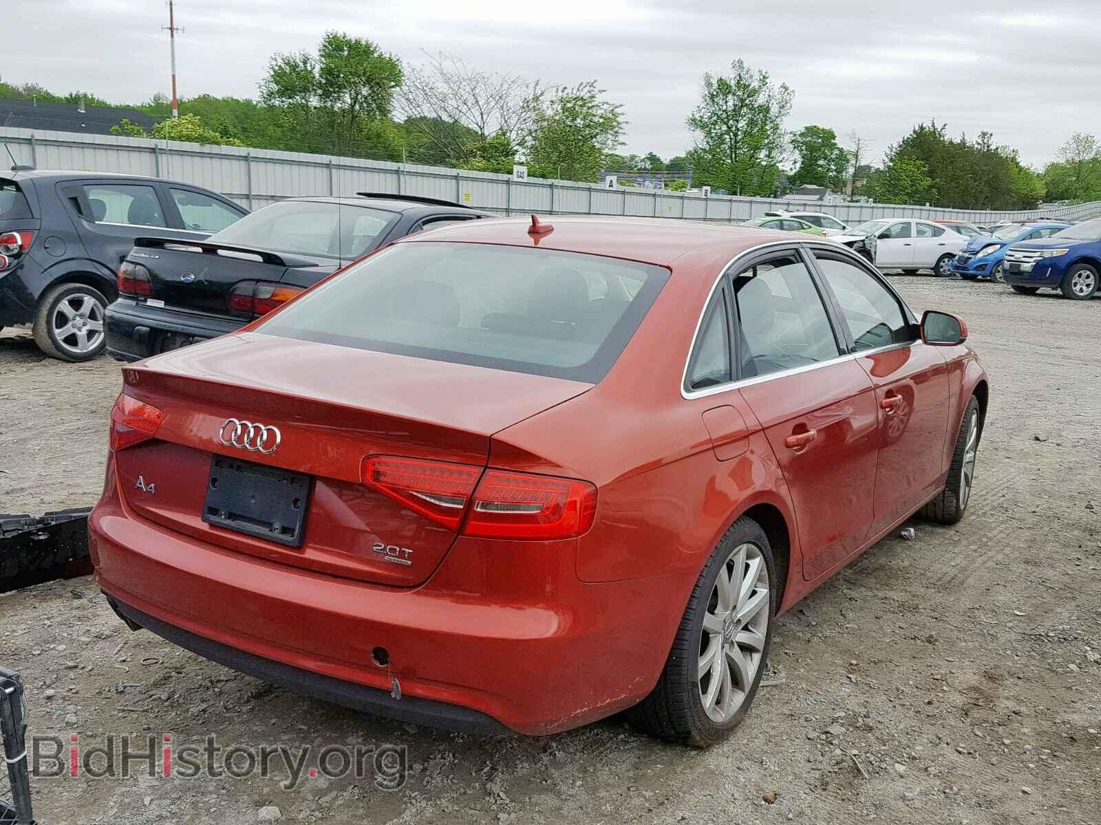 2013 AUDI A4 - VIN: WAUFFAFL9DN025503 - Фото 4