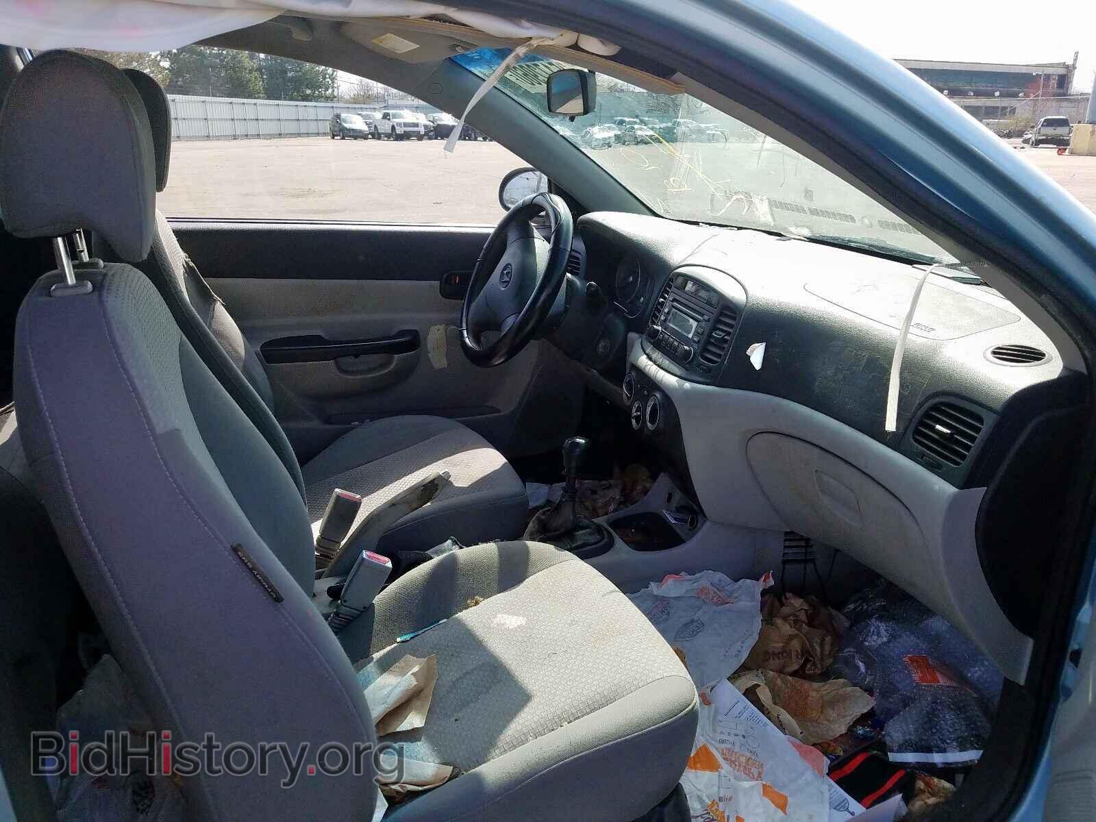 2008 HYUNDAI ACCENT - VIN: KMHCM36C88U065747 - Фото 5