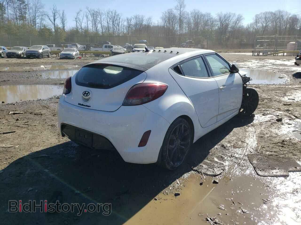 2013 HYUNDAI VELOSTER - VIN: KMHTC6AD8DU131714 - Фото 4