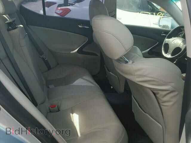 2006 LEXUS IS250 - VIN: JTHBK262262012492 - Фото 6