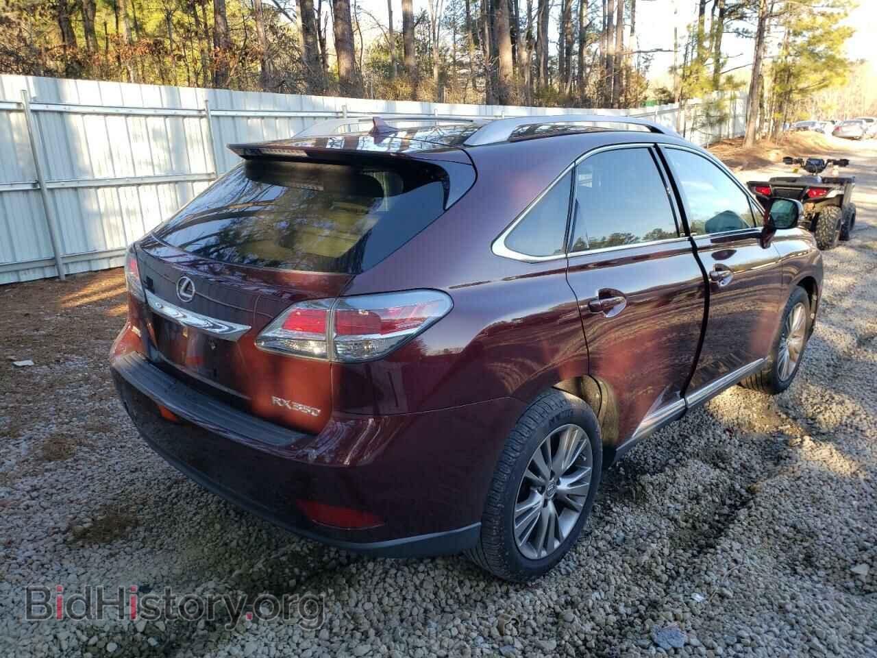 2013 LEXUS RX350 - VIN: 2T2ZK1BA7DC111133 - Фото 4