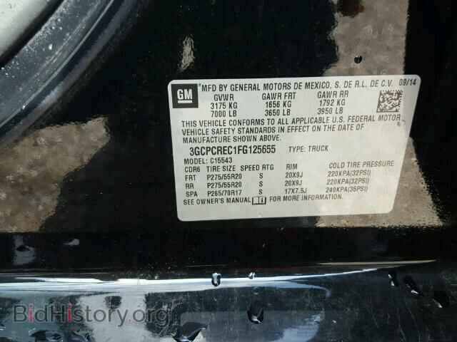 2015 CHEVROLET SILVERADO - VIN: 3GCPCREC1FG125655 - Фото 10