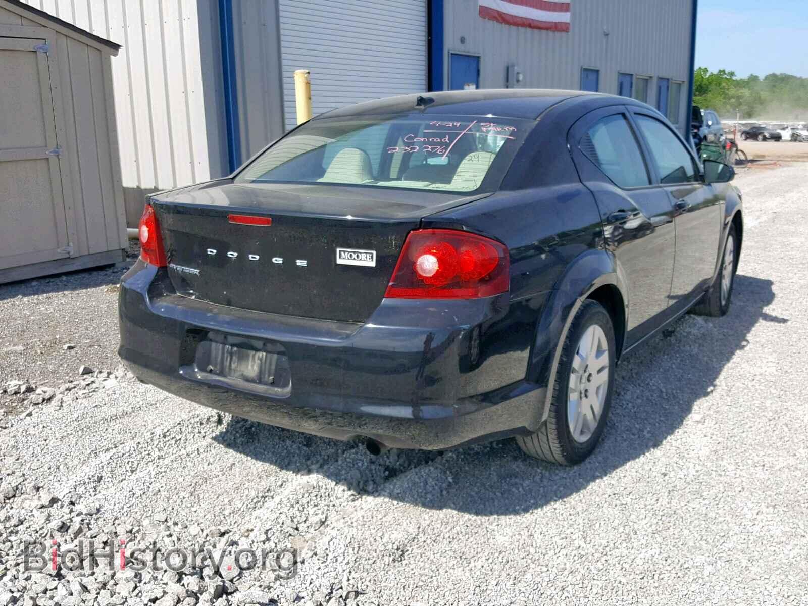 2014 DODGE AVENGER - VIN: 1C3CDZAB0EN190483 - Фото 4