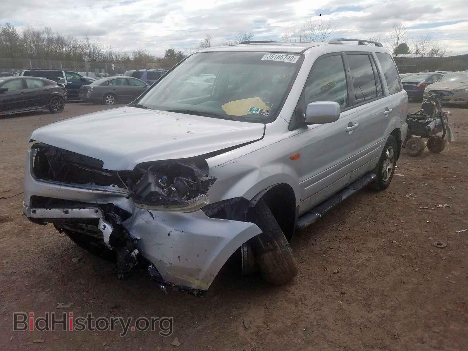2008 HONDA PILOT - VIN: 5FNYF18388B032519 - Фото 2
