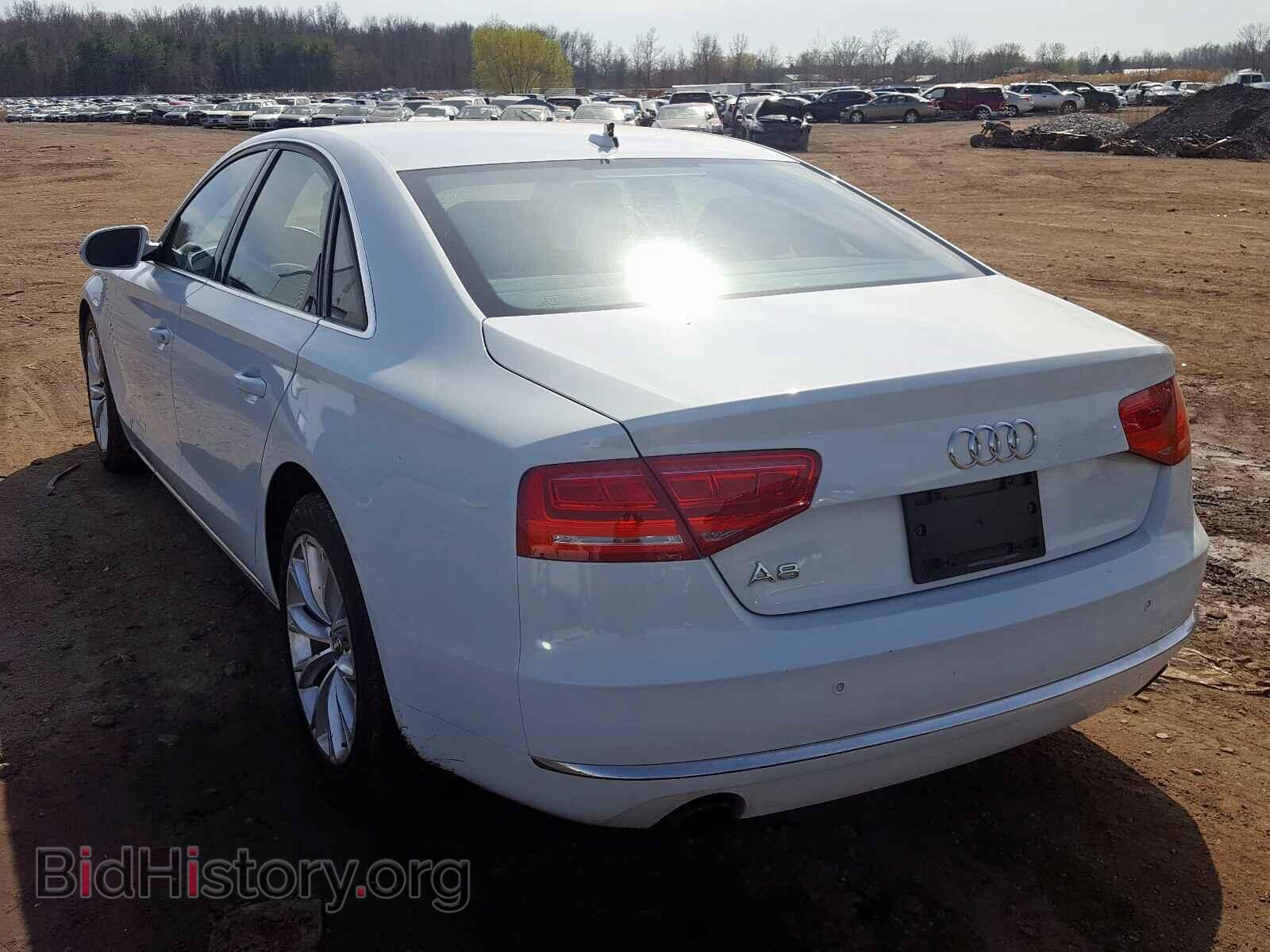 2013 AUDI A8 - VIN: WAUAGAFD0DN013272 - Фото 3
