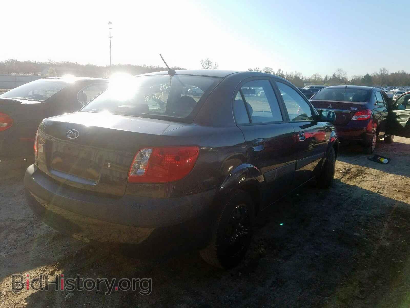 2007 KIA RIO BASE - VIN: KNADE123676285341 - Photo 4