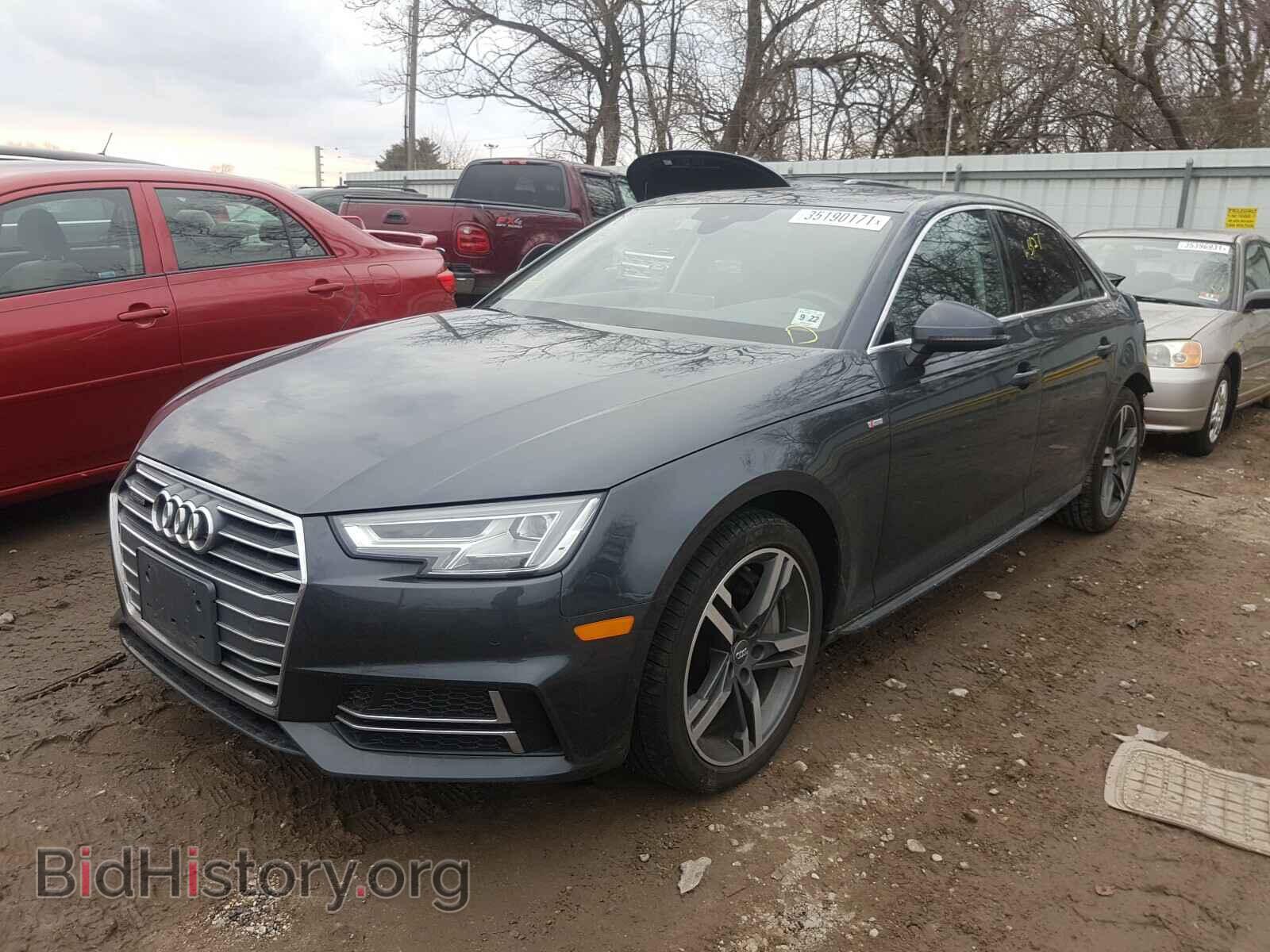 2017 AUDI A4 - VIN: WAUENAF43HN005230 - Фото 2