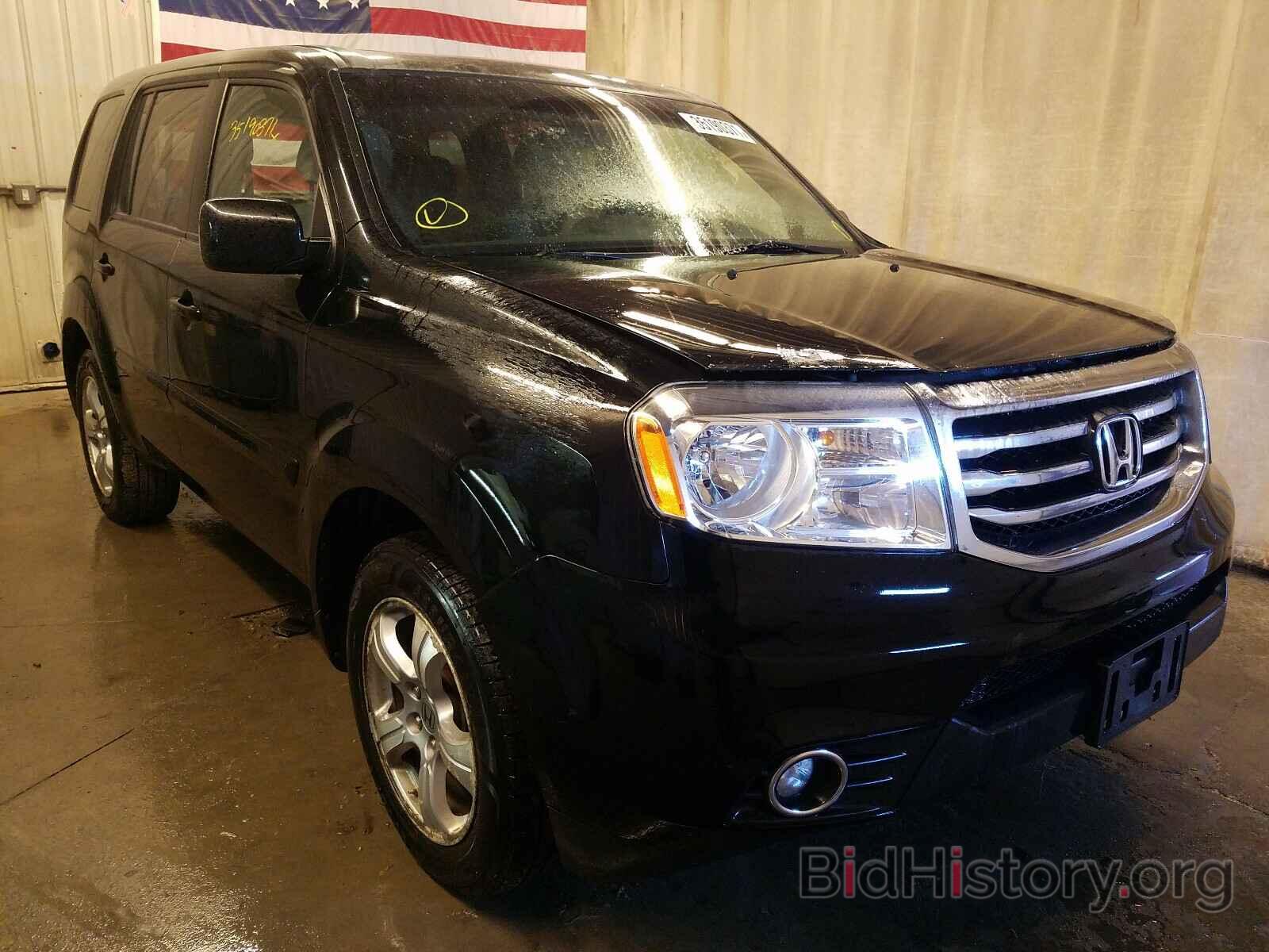 Photo 5FNYF4H50CB019128 - HONDA PILOT 2012