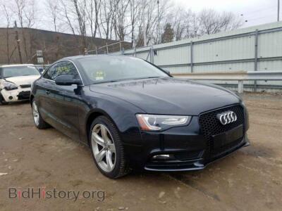 2013 Audi A5 A5 Premium, черный — VIN WAURFAFR0DA024541, Copart