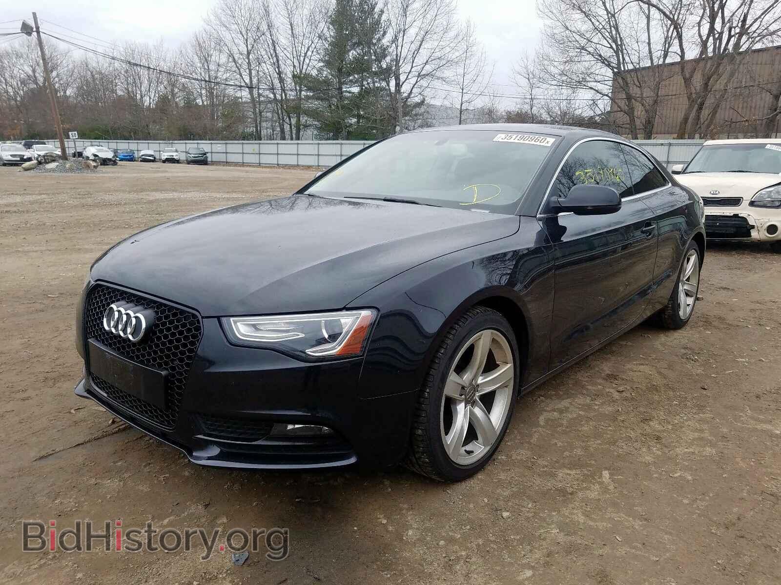 2013 AUDI A5 - VIN: WAURFAFR0DA024541 - Фото 2