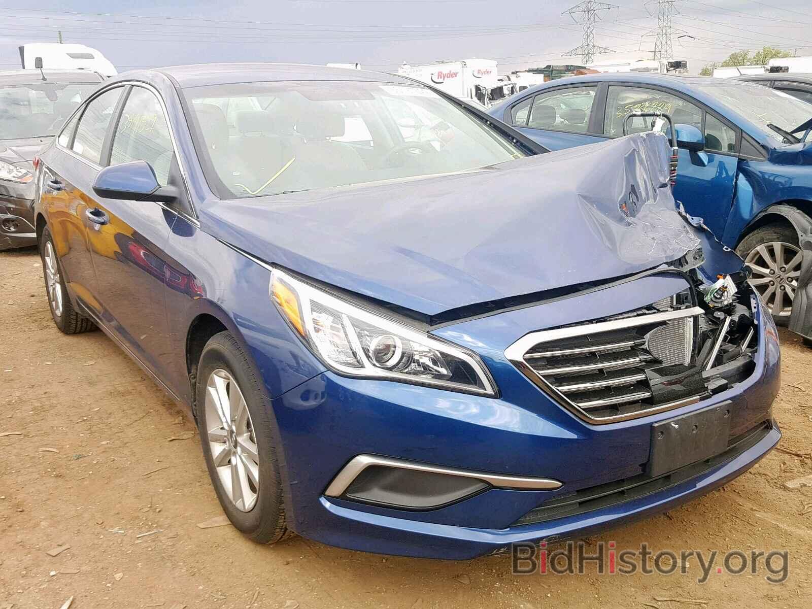 Фотография 5NPE24AF0HH533507 - HYUNDAI SONATA 2017