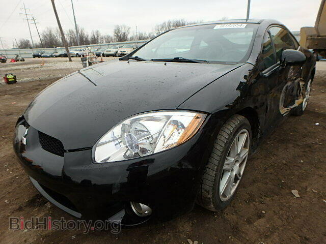 2006 MITSUBISHI ECLIPSE - VIN: 4A3AK34T16E011361 - Фото 2