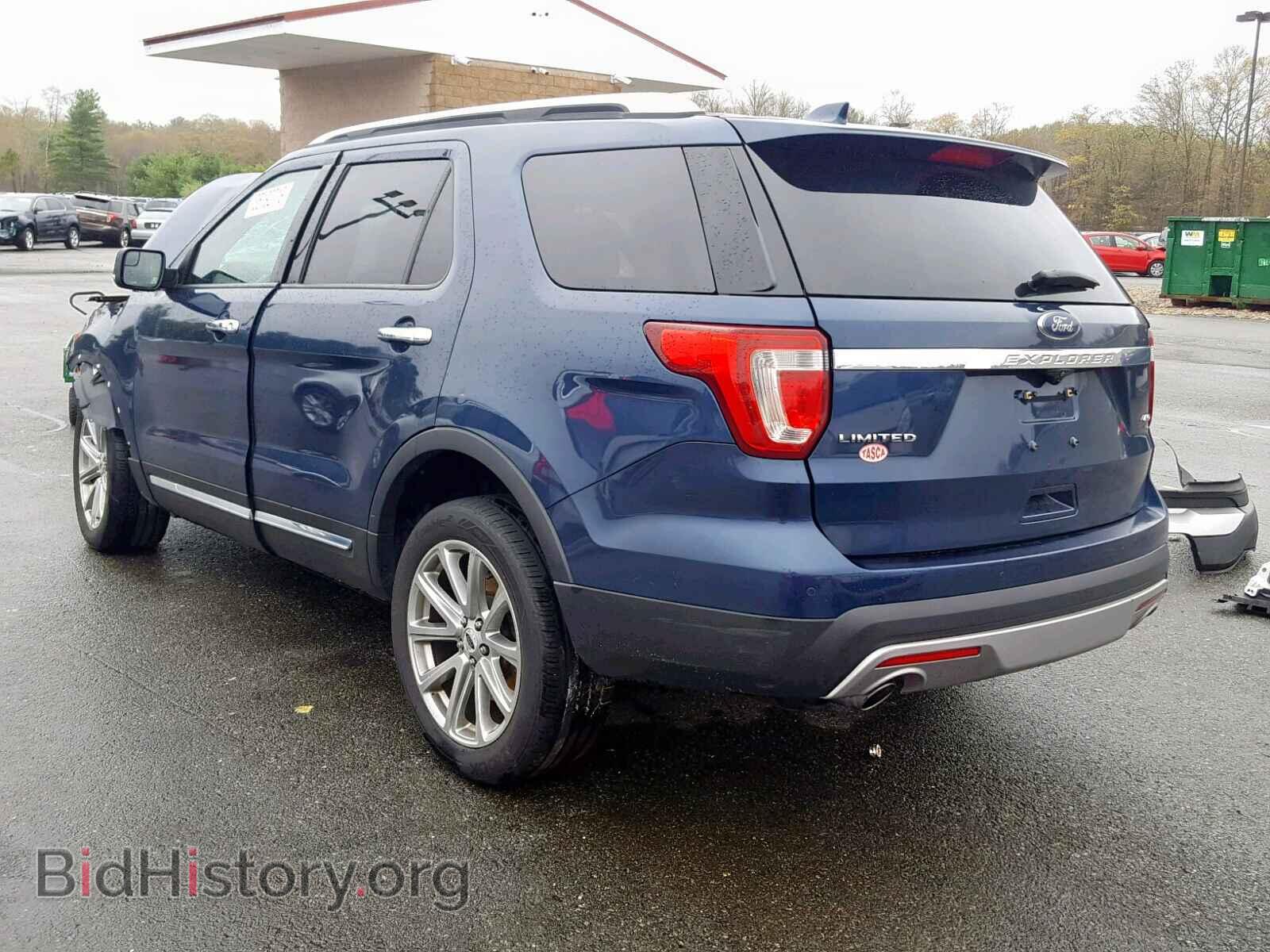 2016 FORD EXPLORER L - VIN: 1FM5K8F86GGC90124 - Фото 3