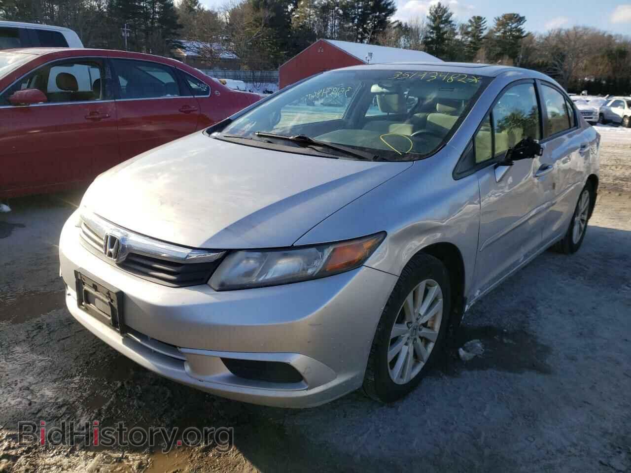 2012 HONDA CIVIC - VIN: 2HGFB2F84CH311008 - Фото 2