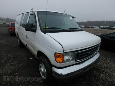 2006 Ford ECONOLINE, white — VIN 1FTSE34L96HB05582, Copart