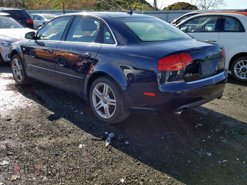 2007 Audi A4 (VIN WAUDF78E27A262449) — фото 3 из 10
