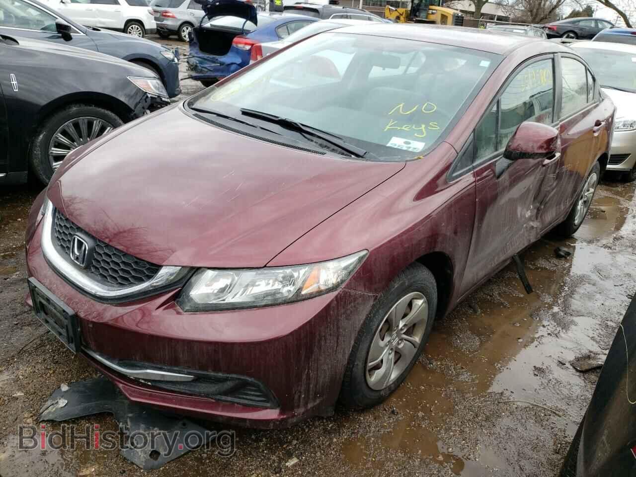 2013 HONDA CIVIC - VIN: 2HGFB2F53DH576400 - Фото 2