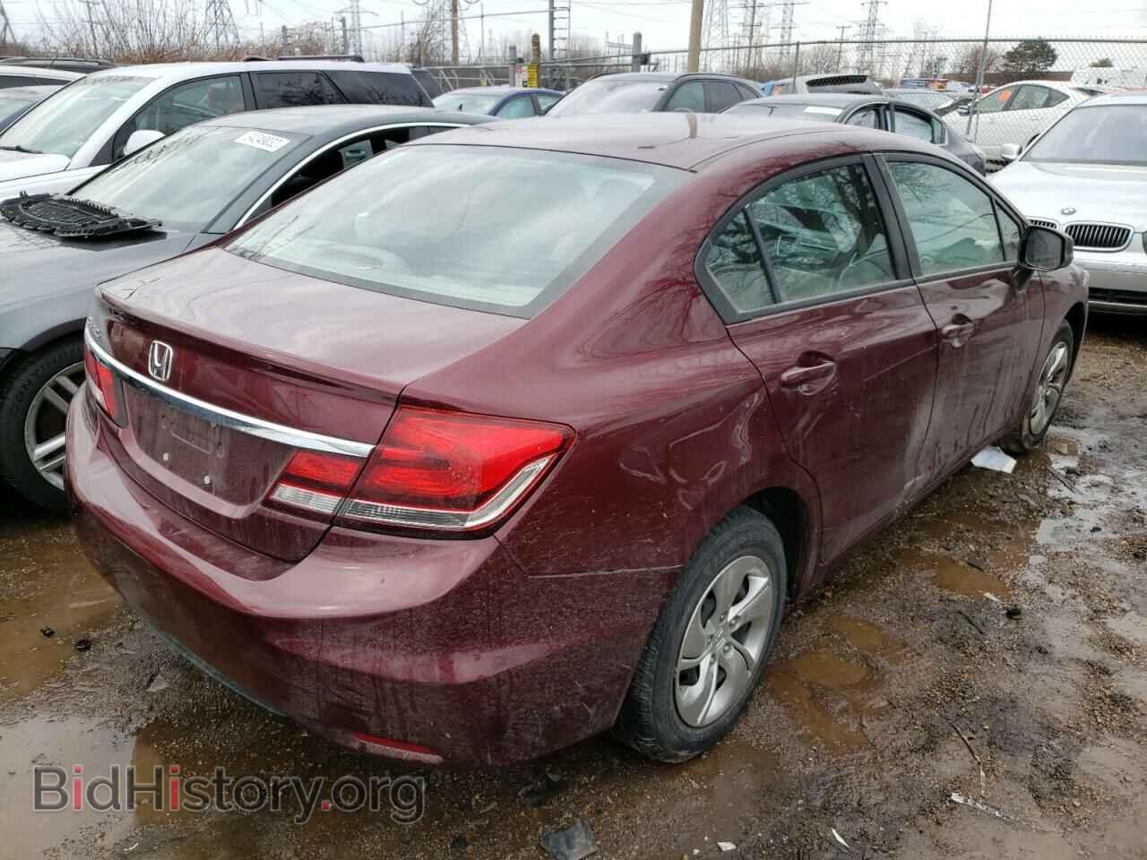 2013 HONDA CIVIC - VIN: 2HGFB2F53DH576400 - Фото 4