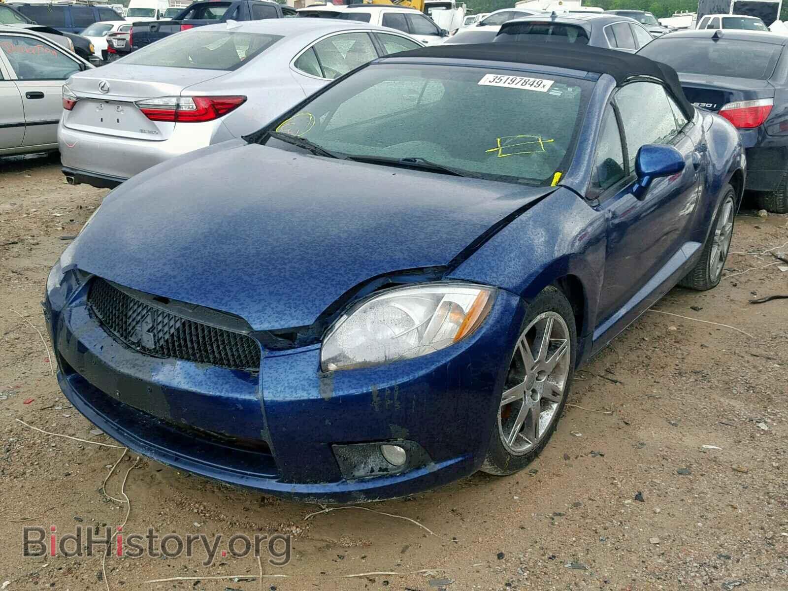 2009 MITSUBISHI ECLIPSE - VIN: 4A3AL25F79E039587 - Фото 2