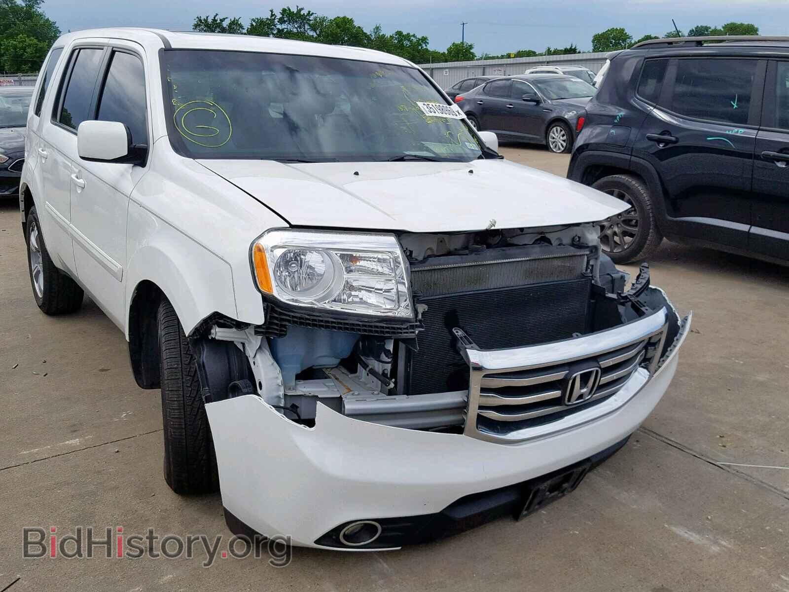 Фотография 5FNYF3H65EB008552 - HONDA PILOT EXL 2014