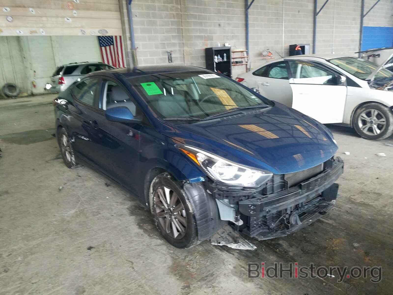 Photo KMHDH4AE9EU151037 - HYUNDAI ELANTRA 2014