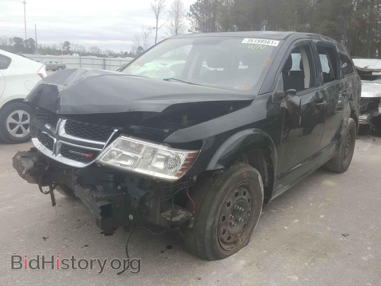 2014 DODGE JOURNEY - VIN: 3C4PDCAB6ET237235 - Фото 2