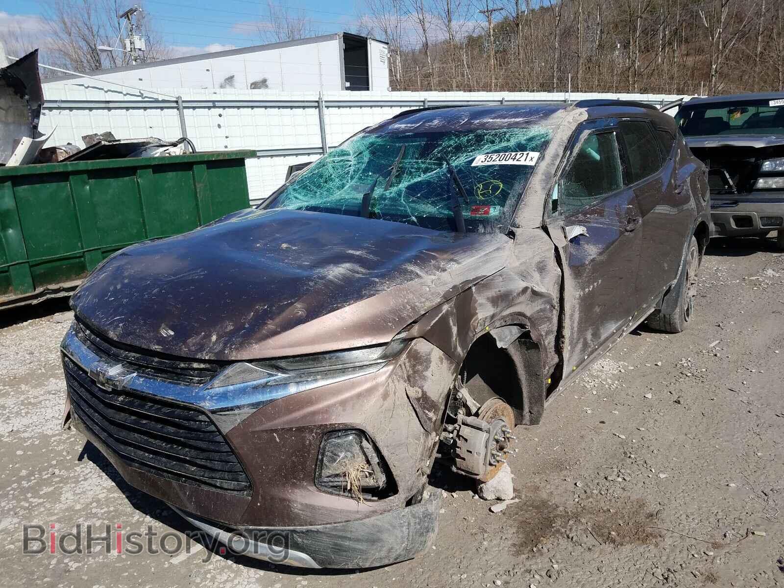 2019 CHEVROLET BLAZER - VIN: 3GNKBGRS4KS680276 - Фото 2