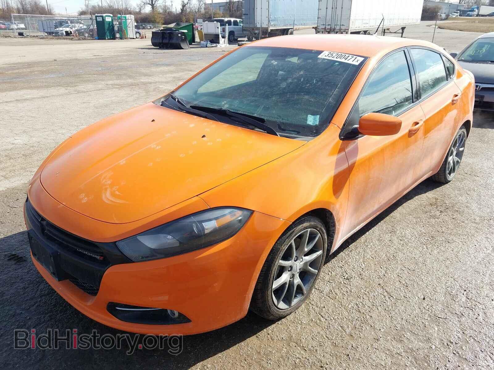 2013 DODGE DART - VIN: 1C3CDFBA5DD342606 - Фото 2