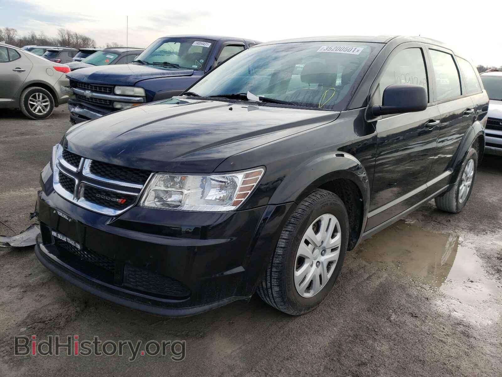 2014 DODGE JOURNEY - VIN: 3C4PDCAB9ET198947 - Фото 2