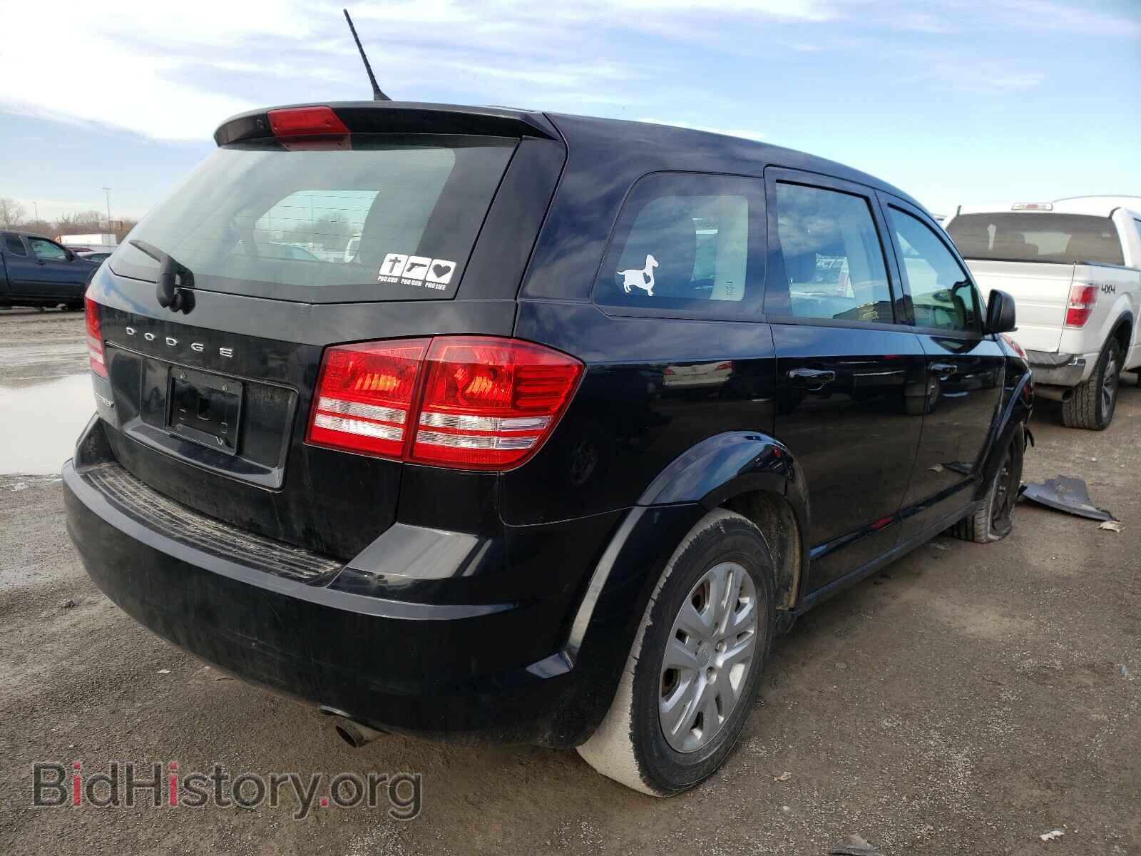 2014 DODGE JOURNEY - VIN: 3C4PDCAB9ET198947 - Фото 4