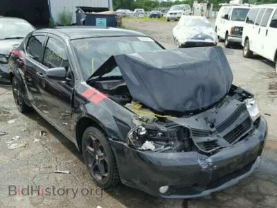2010 Dodge AVENGER Avenger R/, black — VIN 1B3CC5FB0AN222117, Copart