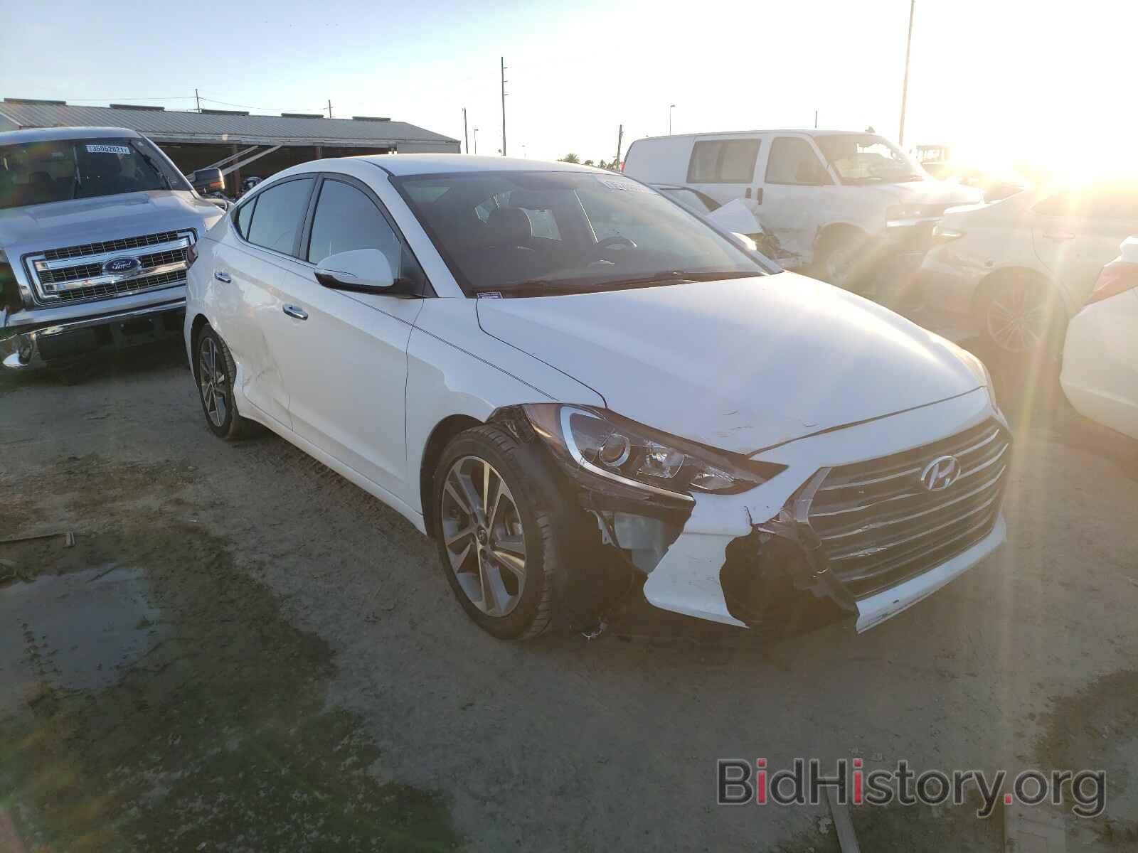 Photo 5NPD84LF7HH129160 - HYUNDAI ELANTRA 2017