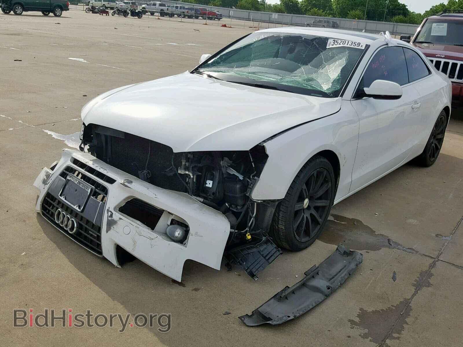 2012 AUDI A5 - VIN: WAUVFAFR8CA004986 - Photo 2