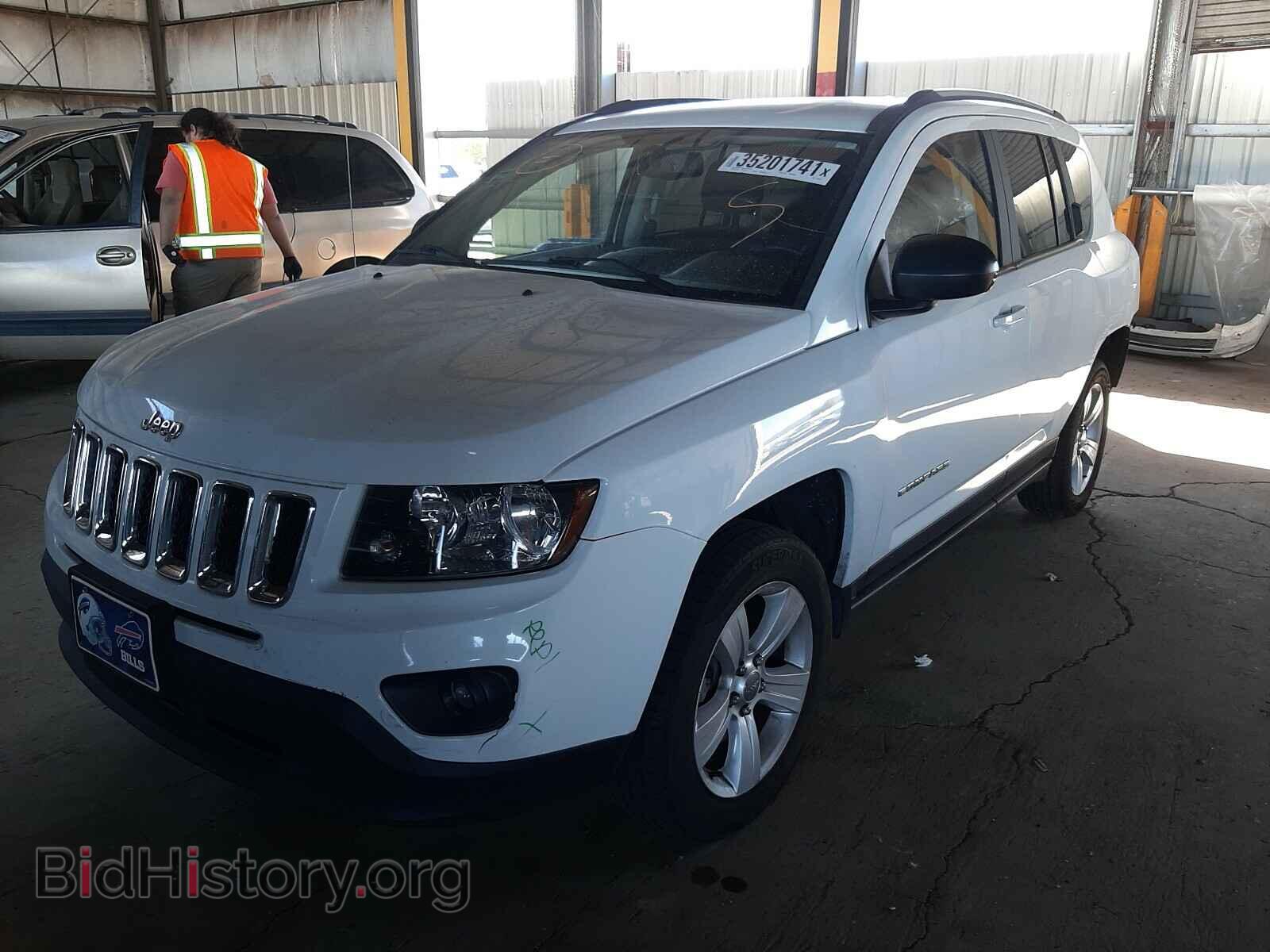 2017 JEEP COMPASS - VIN: 1C4NJDBB1HD143682 - Фото 2