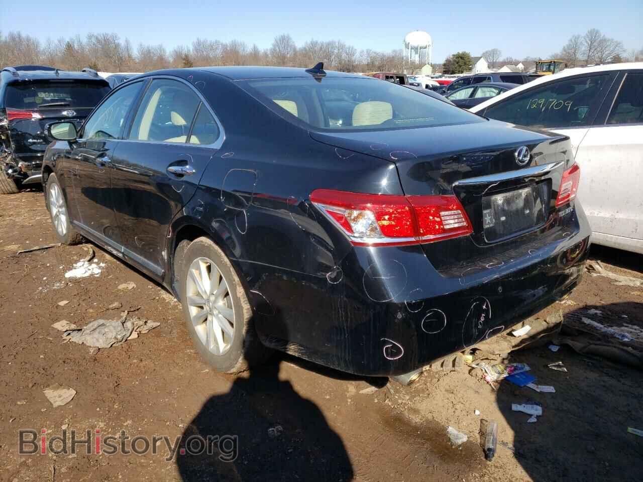 2011 LEXUS ES350 - VIN: JTHBK1EG3B2453971 - Фото 3