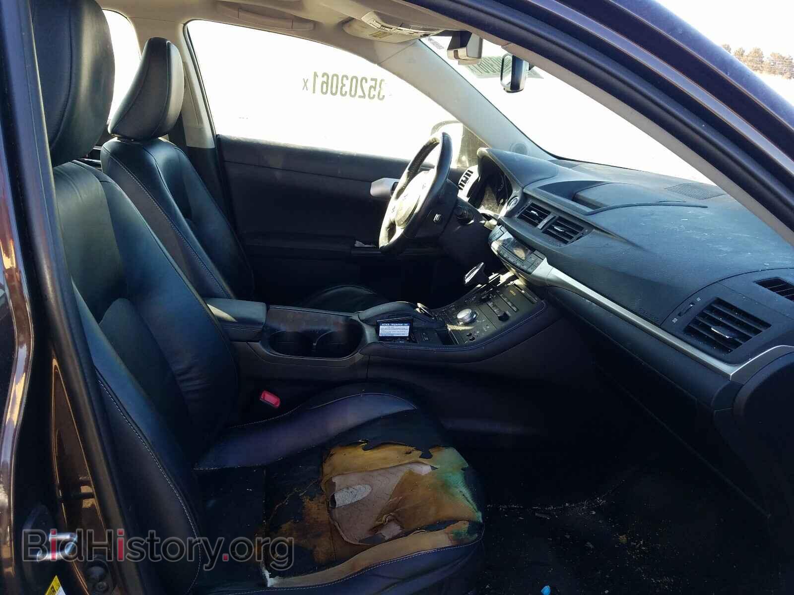 2011 LEXUS CT 200 - VIN: JTHKD5BH5B2040884 - Фото 5