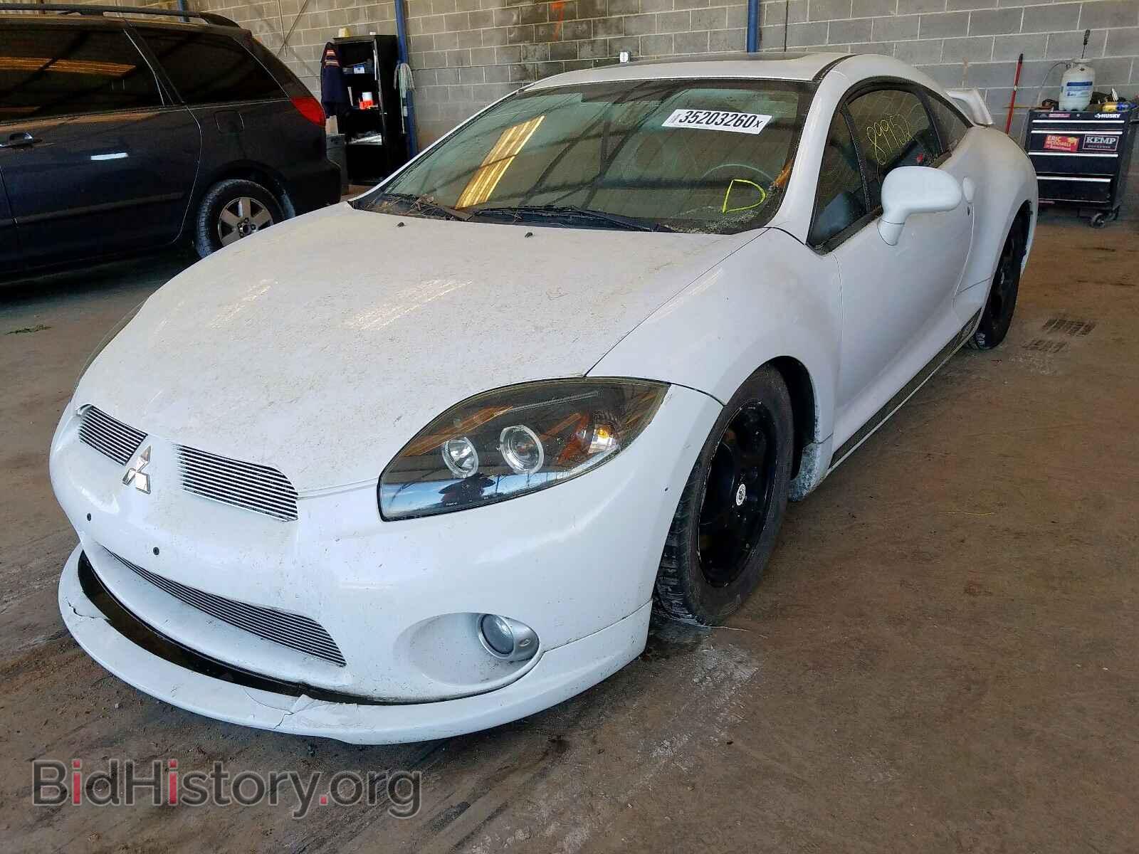 2008 MITSUBISHI ECLIPSE - VIN: 4A3AK64F28E011917 - Фото 2