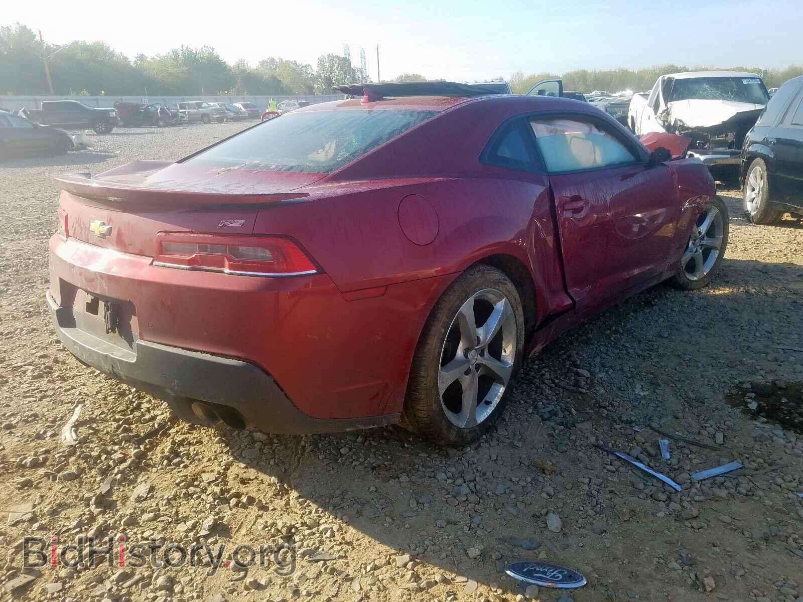 2014 CHEVROLET CAMARO - VIN: 2G1FC1E32E9170683 - Фото 4