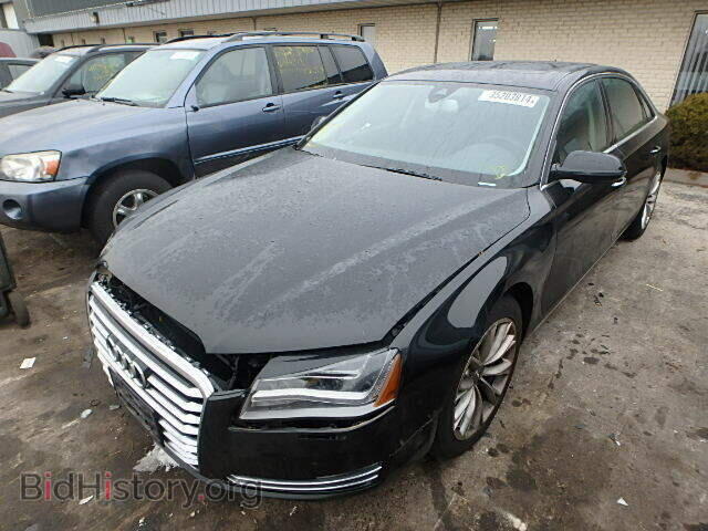 2011 AUDI A8 - VIN: WAURVAFD0BN027985 - Фото 2