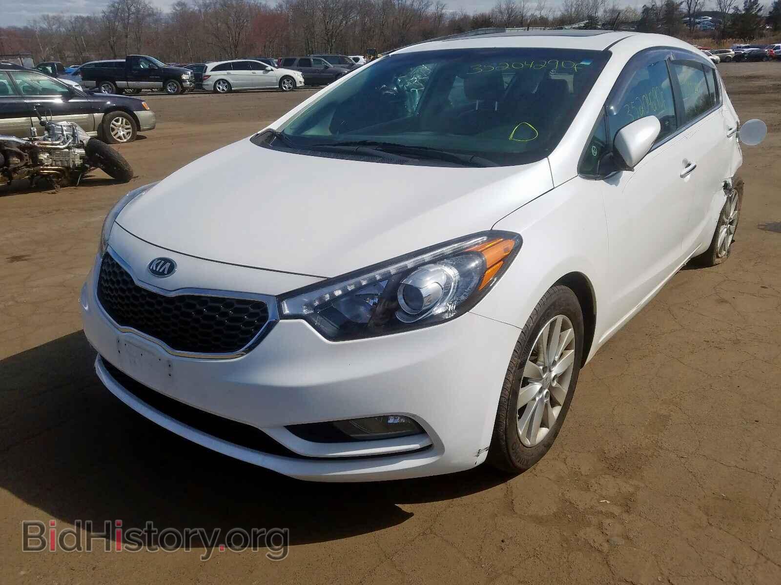 2014 KIA FORTE - VIN: KNAFX5A80E5161124 - Фото 2