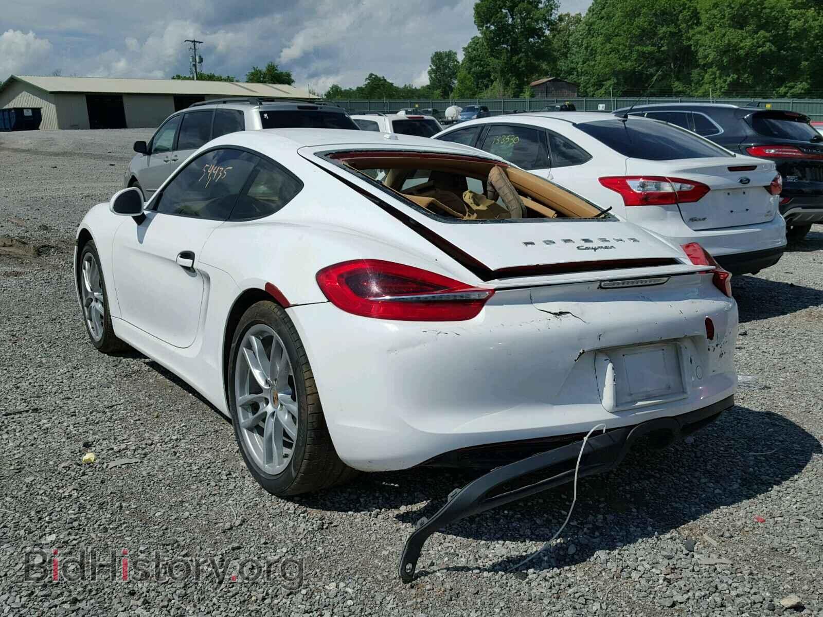 2014 PORSCHE CAYMAN - VIN: WP0AA2A84EK170665 - Фото 3