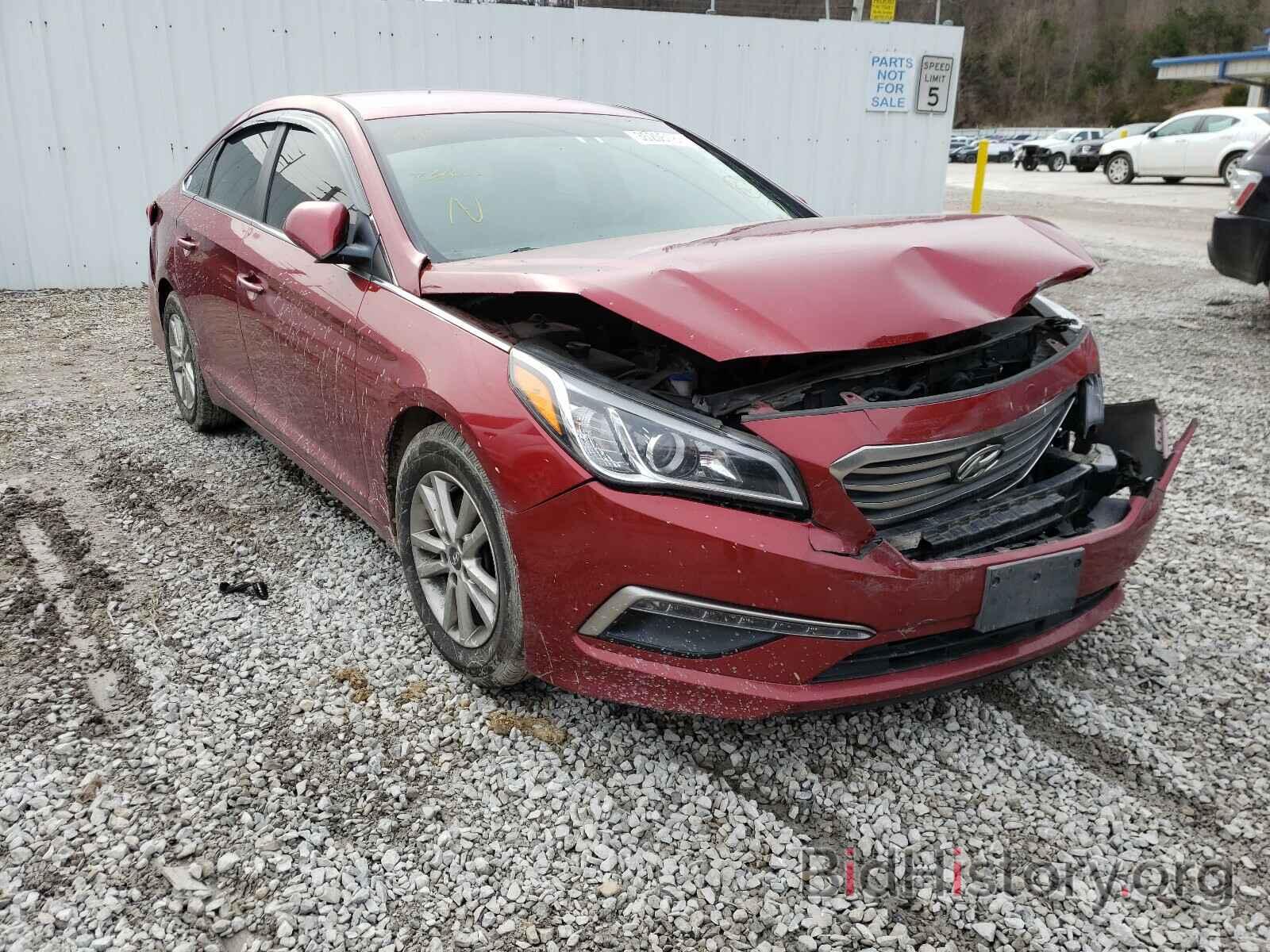 Photo 5NPE24AF0FH063055 - HYUNDAI SONATA 2015