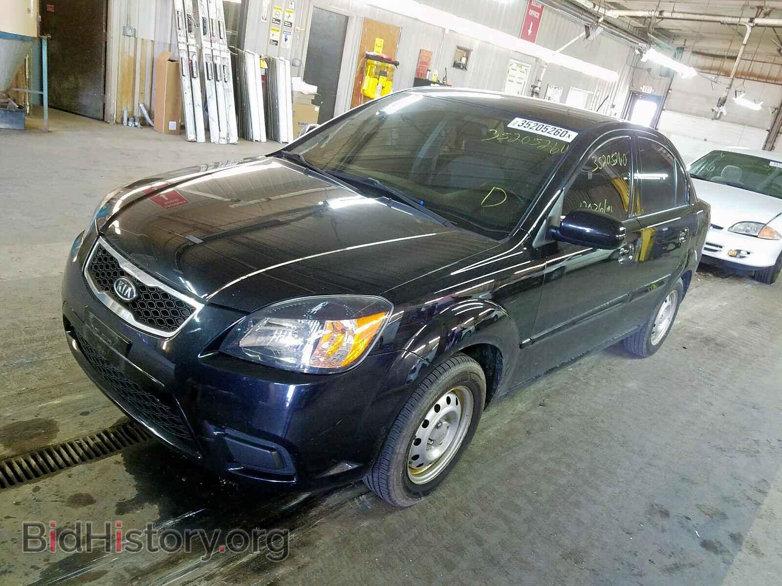 2011 KIA RIO BASE - VIN: KNADH4A31B6929203 - Фото 2
