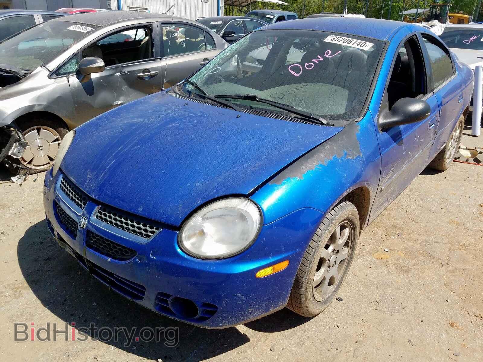 2004 DODGE NEON - VIN: 1B3ES56C04D513795 - Фото 2