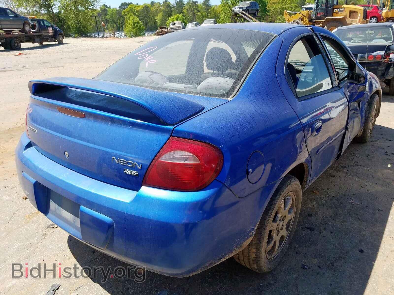 2004 DODGE NEON - VIN: 1B3ES56C04D513795 - Фото 4